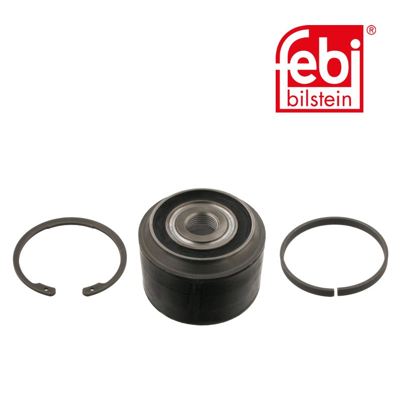 Support de bras oscillant avec bague d'écartement et de sécurité