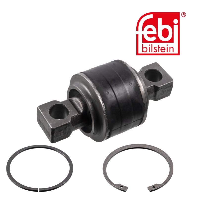 Support de bras oscillant avec bague d'écartement et de sécurité