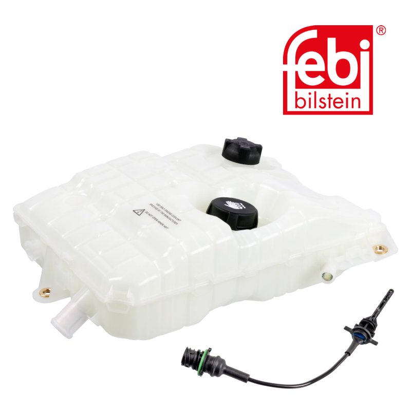 Réservoir de liquide de refroidissement y compris couvercles et sonde