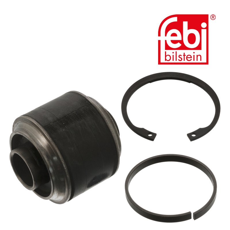 Support de bras oscillant avec bague d'écartement et de sécurité