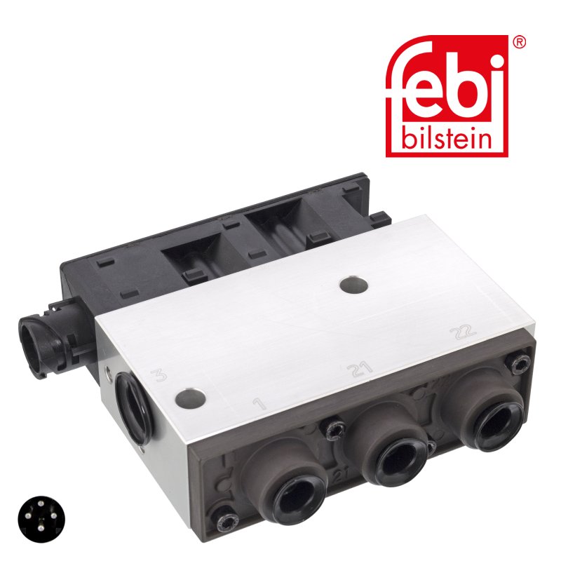 Électrovanne pour suspension pneumatique