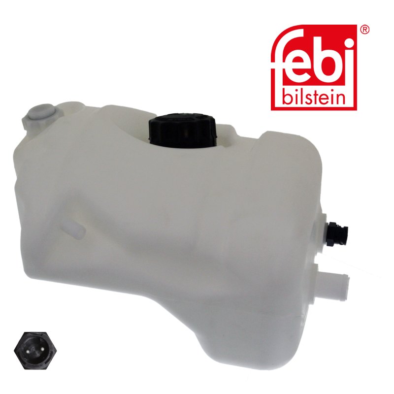 Réservoir de liquide de refroidissement y compris couvercles et sonde