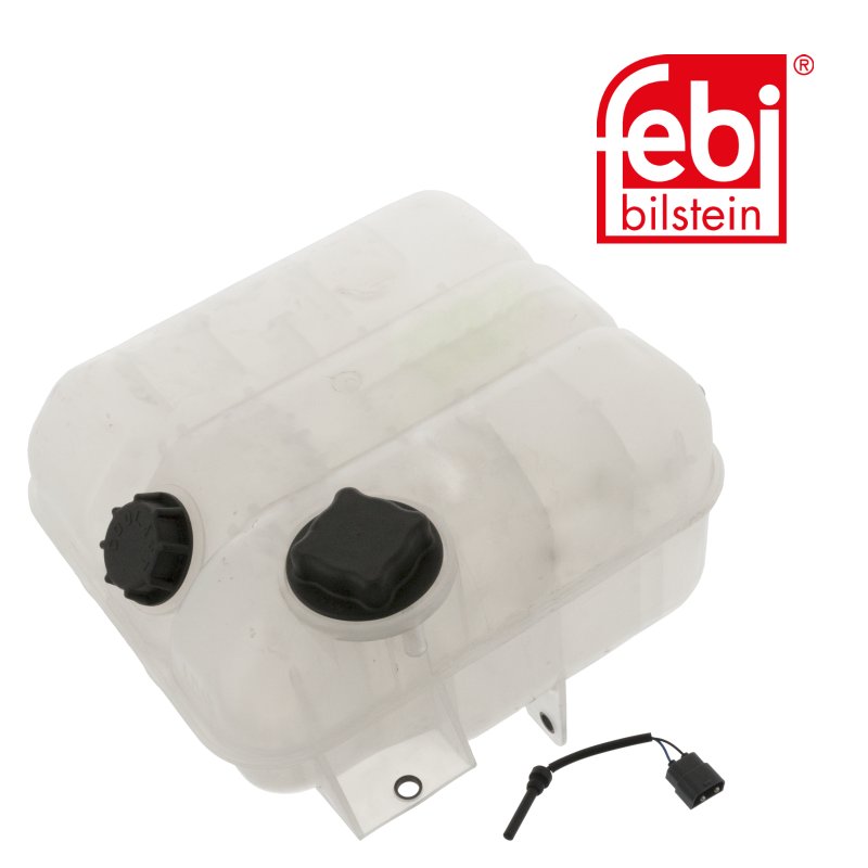 Réservoir de liquide de refroidissement y compris couvercles et sonde