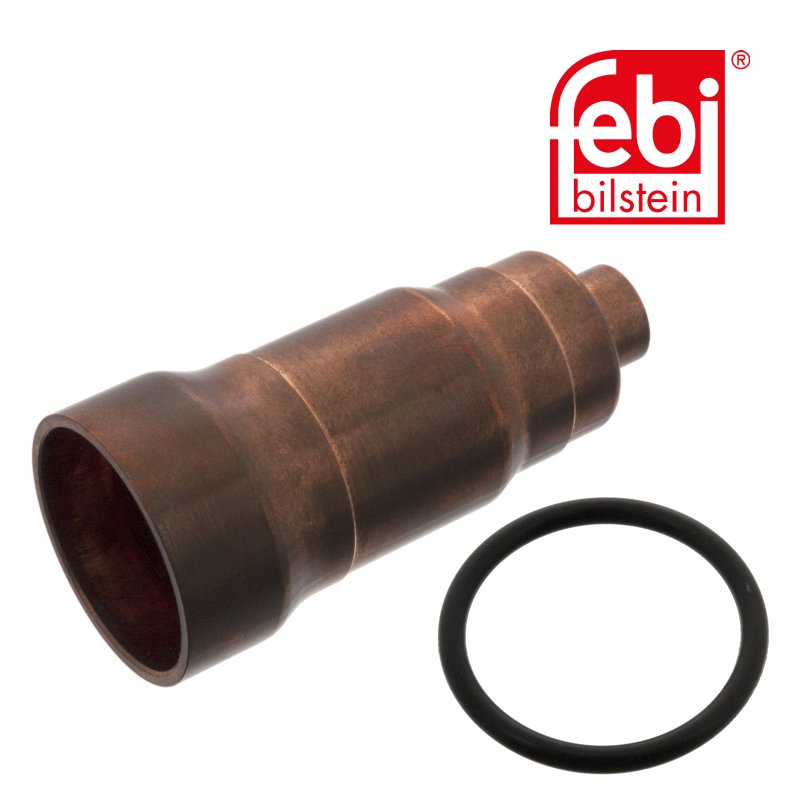 Manchon pour l'injecteur, avec bague d'étanchéité