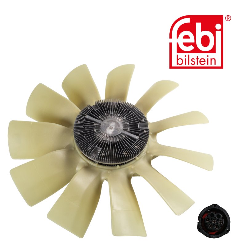 Embrayage hydraulique avec ailettes de ventilateur