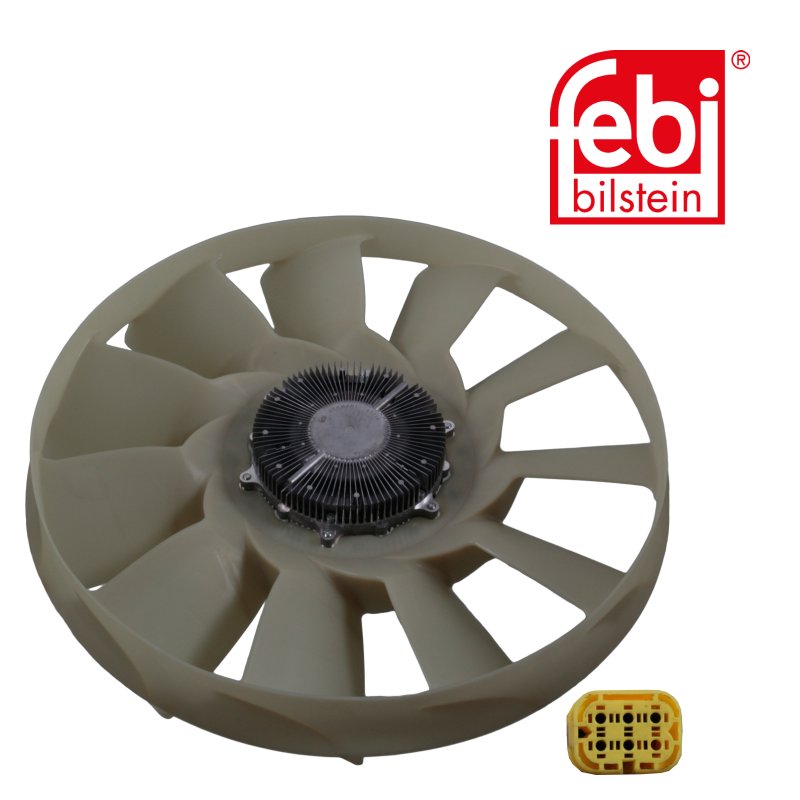 Embrayage hydraulique avec ailettes de ventilateur