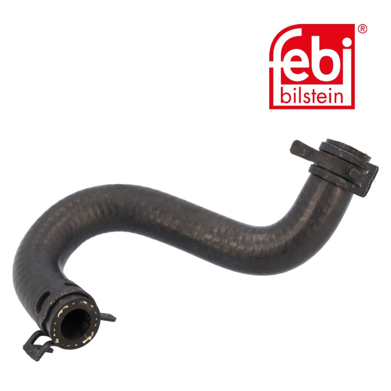 Durite de radiateur avec colliers de serrage