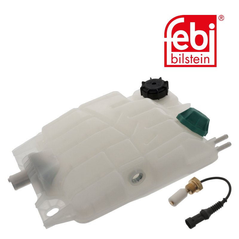 Réservoir de liquide de refroidissement y compris couvercles et sonde