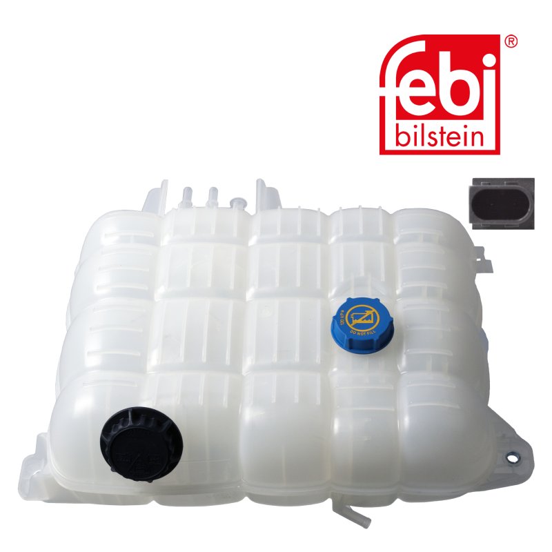 Réservoir de liquide de refroidissement y compris couvercles et sonde