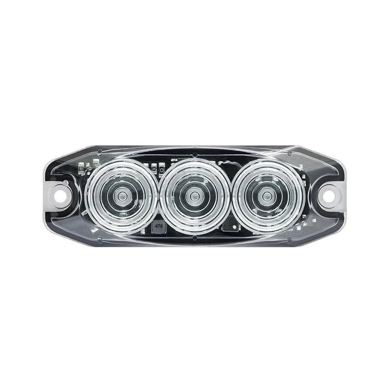 barre arrière LED compact 12-24V (cabuchon clair)