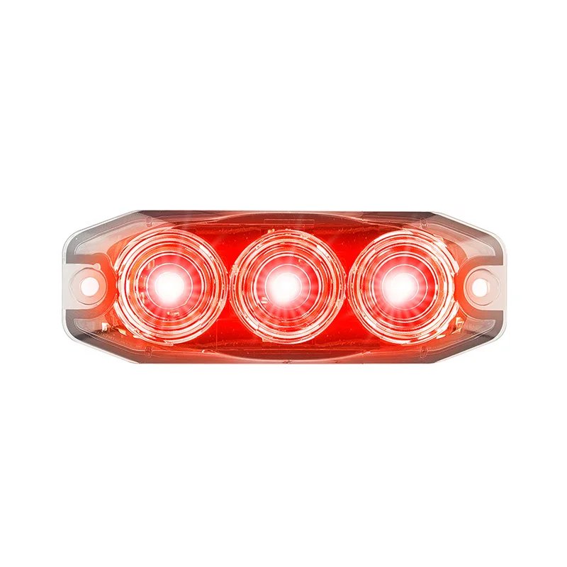 barre arrière LED compact 12-24V (cabuchon clair)