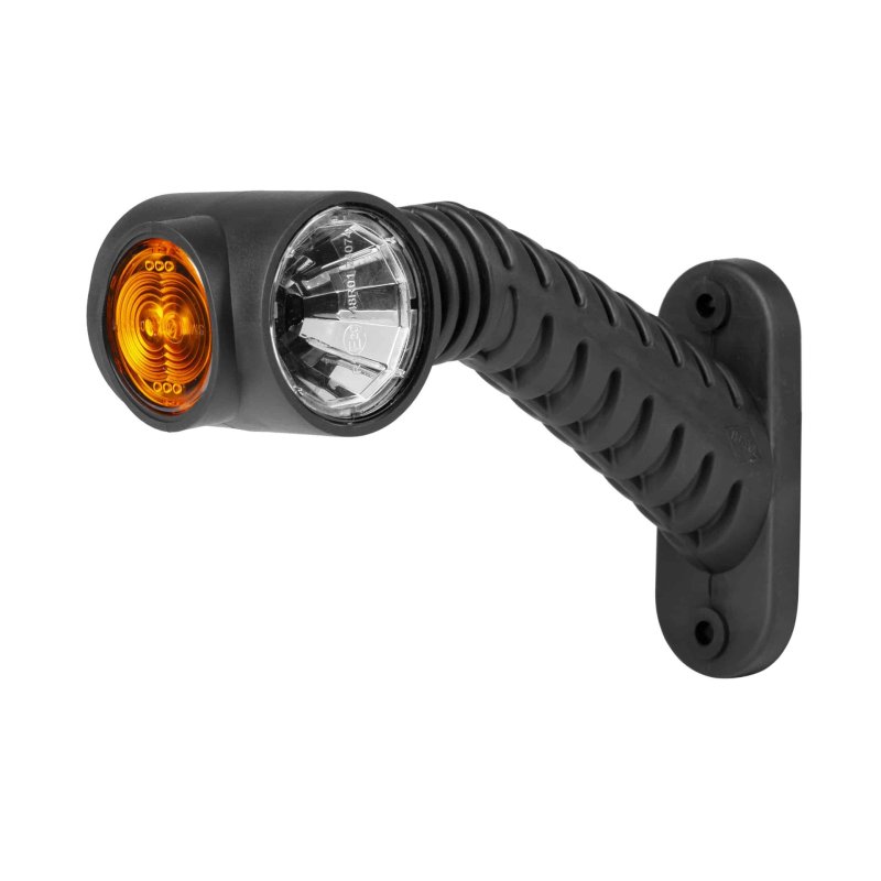 barre de gabarit LED gauche rouge/blanc/ambre 12-24V 0.5m+1.5mm² con