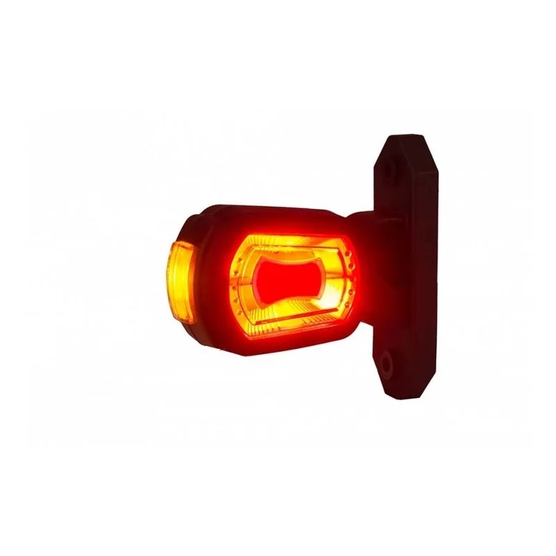 barre de gabarit LED gauche rouge-blanc-ambre 12-24V 50cm de cable