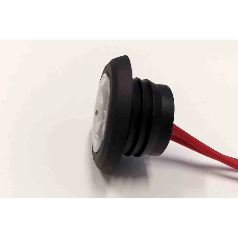 barre de position LED compact à installer rouge | 12-24V