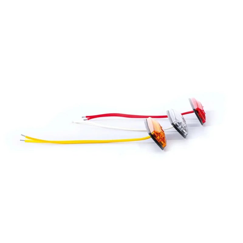 barre de balisage LED rouge 12-24V 15cm de cable