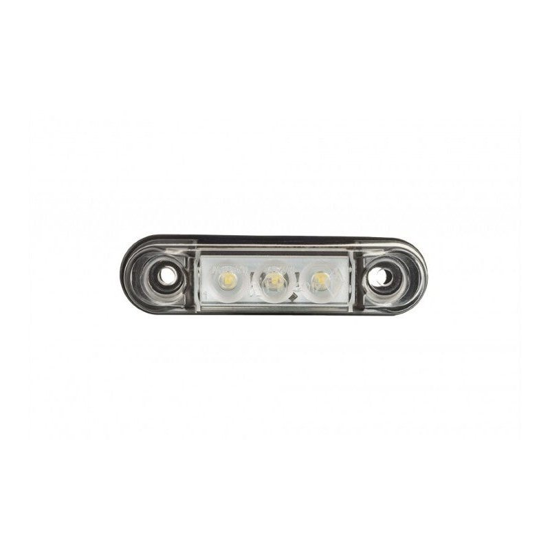 barre de position LED blanc| 12-24V | 50cm cable