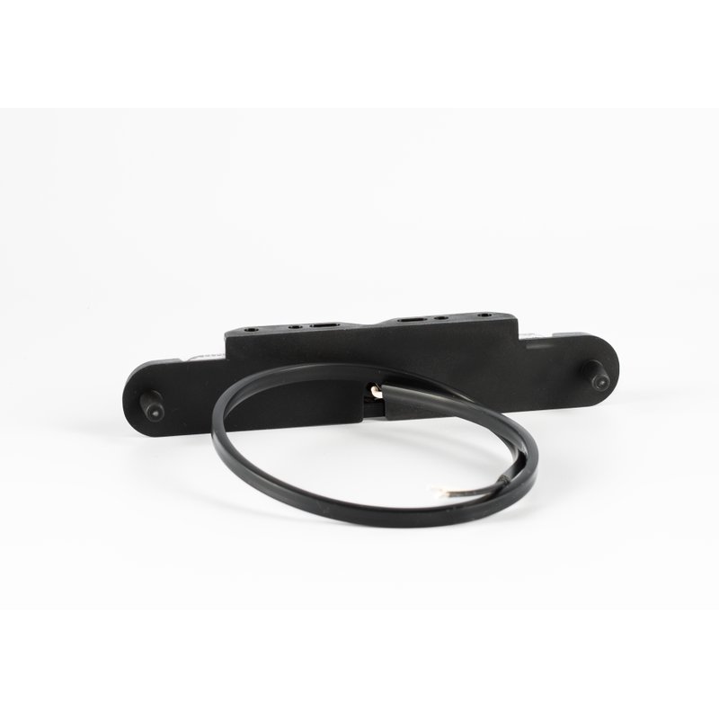 barre de balisage LED slimline support rouge 12-24V 50cm de cable