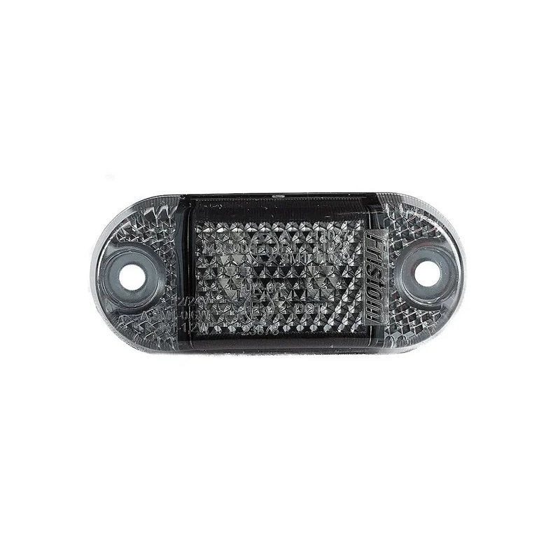 barre de position LED blanc foncé 12-24V 15cm de cable