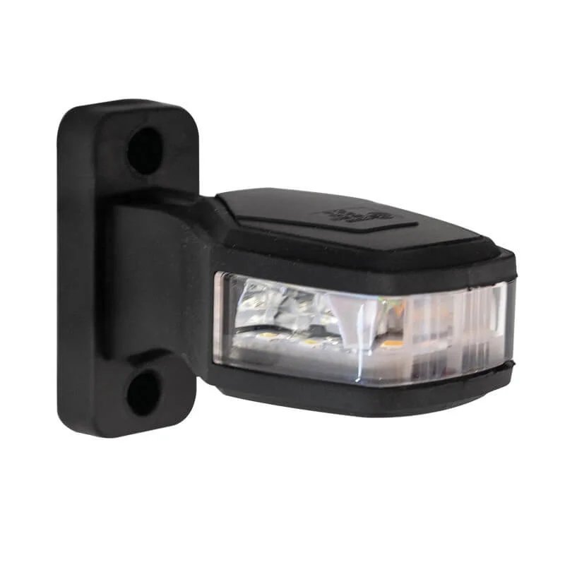 gauche | feux de gabarit LED | 12-24V | 30cm. de cable | rouge-blanc-ambre