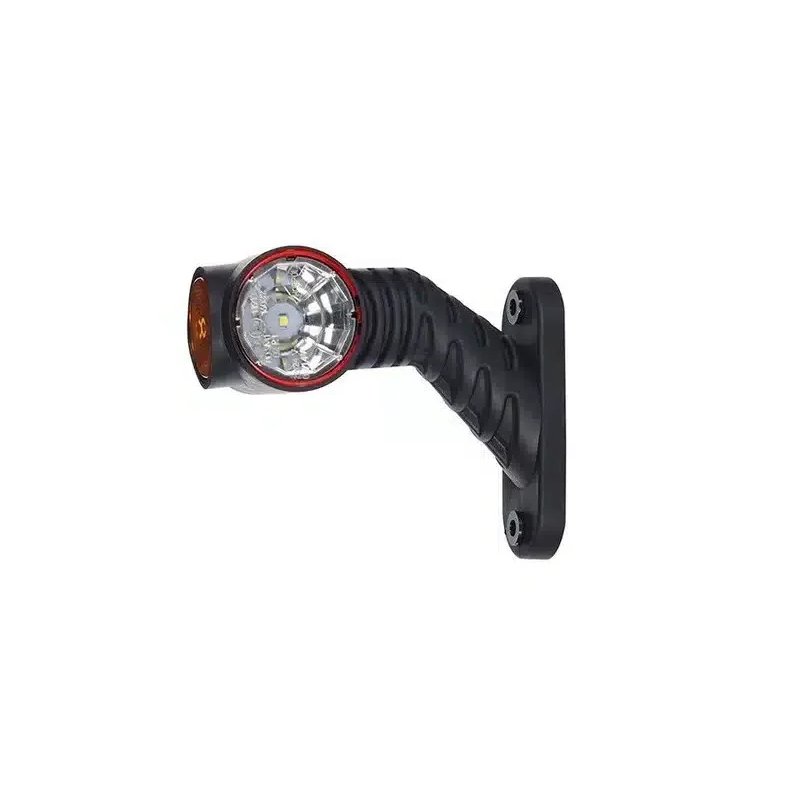 droite | feu de gabarit LED | rouge-blanc-ambré | 12-24V | 50cm. cable