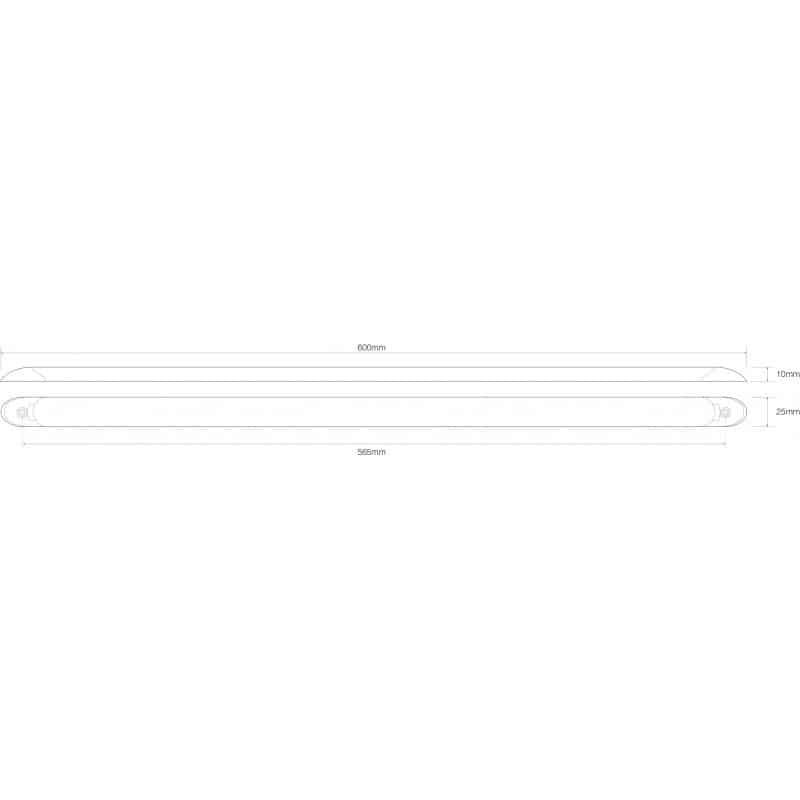 eclairage intérieur LED | sans interrupteur | câble de 60cm. | blanc | 12V | lumière blanche froide