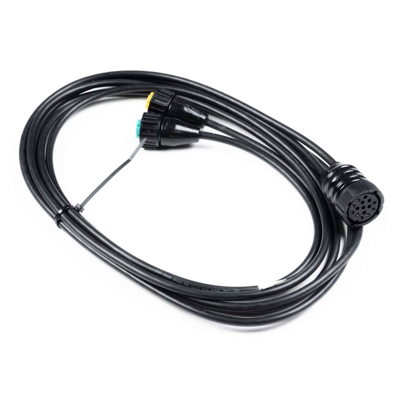 câble de feu arrière 15P baie. vers 2x 7-PIN AMP excl. side-kabe