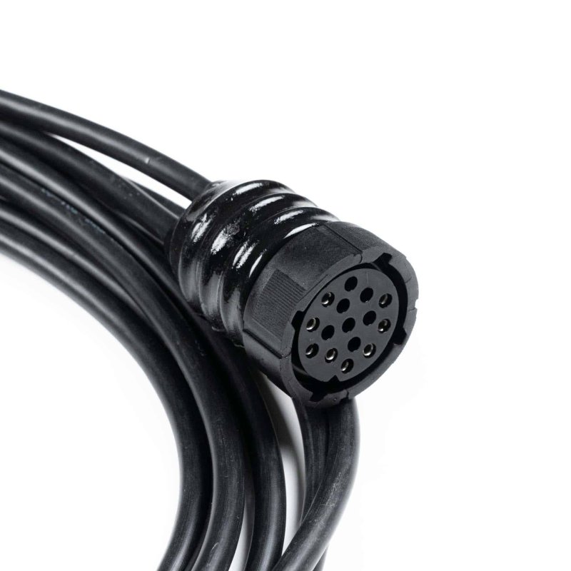 câble de feu arrière 15P baie. vers 2x 7-PIN AMP excl. side-kabe