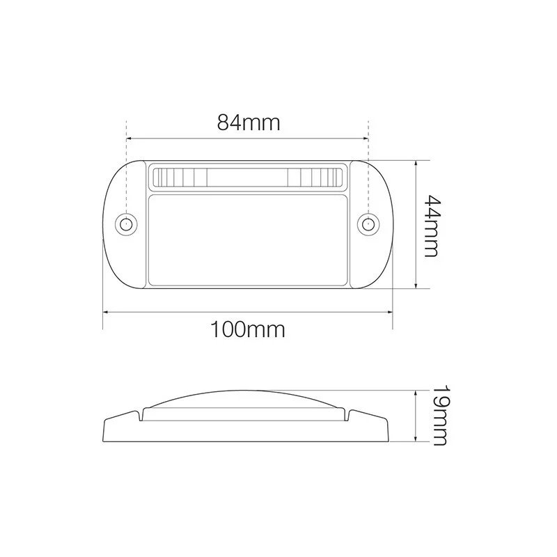 barre de position LED cat.5 | 12-24V | 55cm. cable