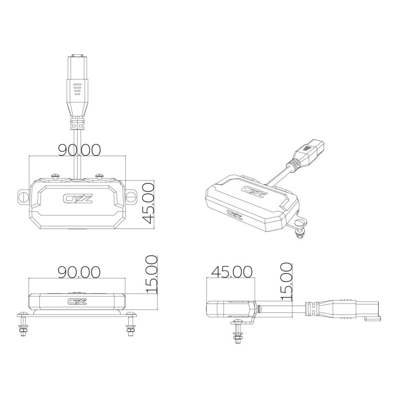 barre de travail OZZ RL2 65