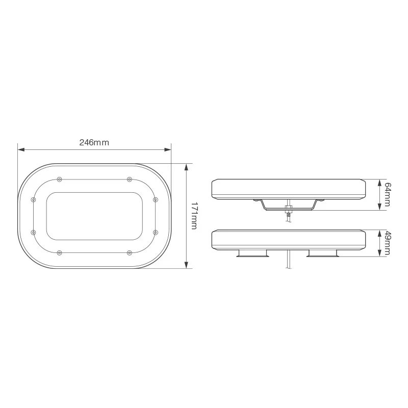 minibar compact R65 24V montage fixe