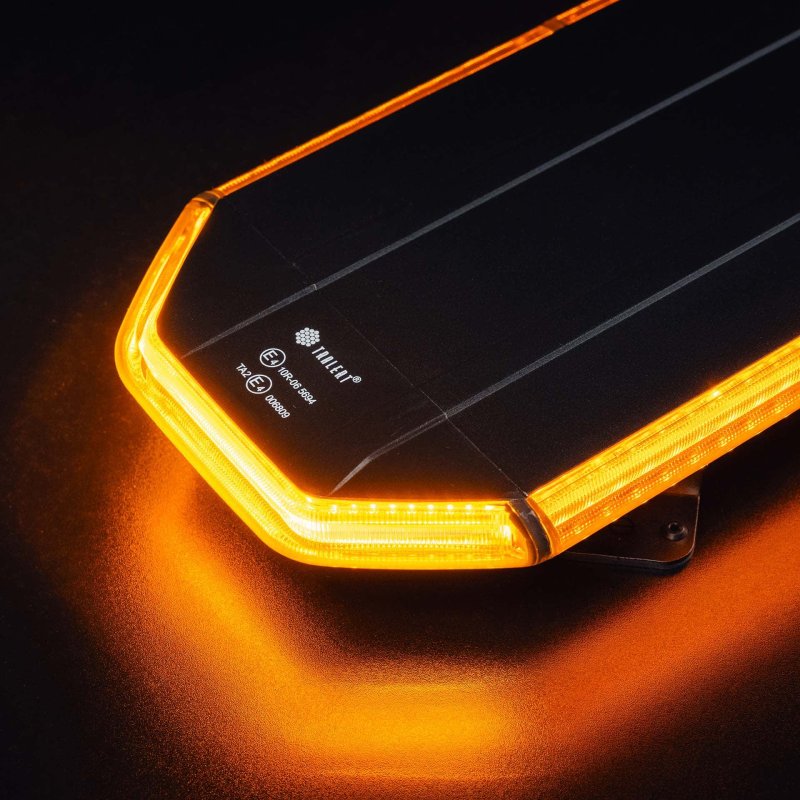 rampe lumineuse LED orange | 1664mm | 12-24V | boîtier de commande inclus