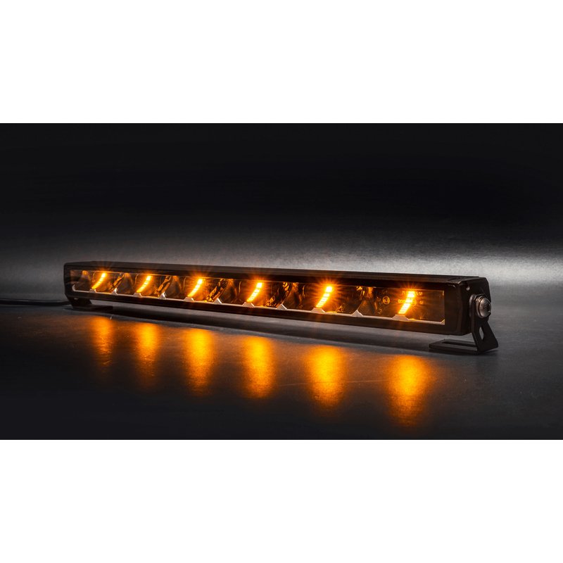 barre lumineuse LED Spartan avec feux de position diurnes orange ou blancs 9600 lumen