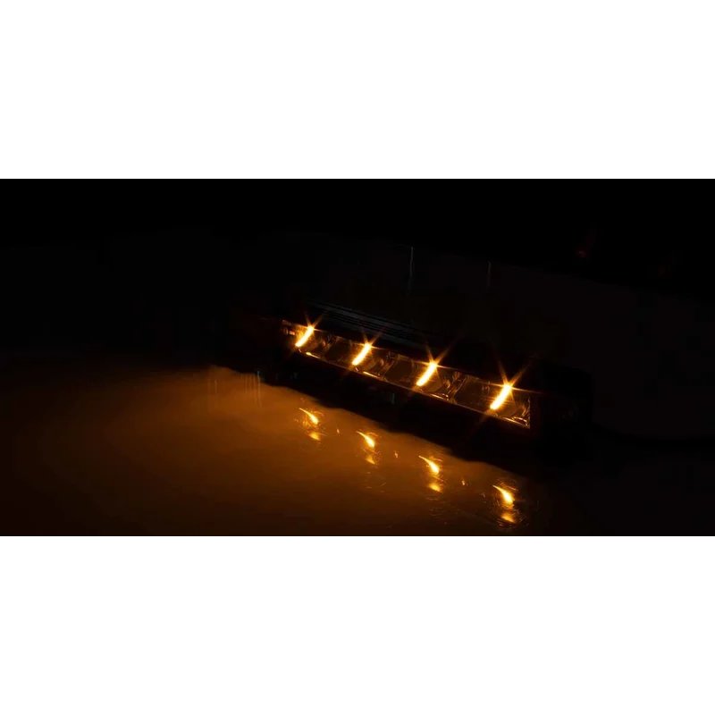 barre lumineuse LED Spartan avec feux de position diurnes orange ou blancs 6 400 lumen
