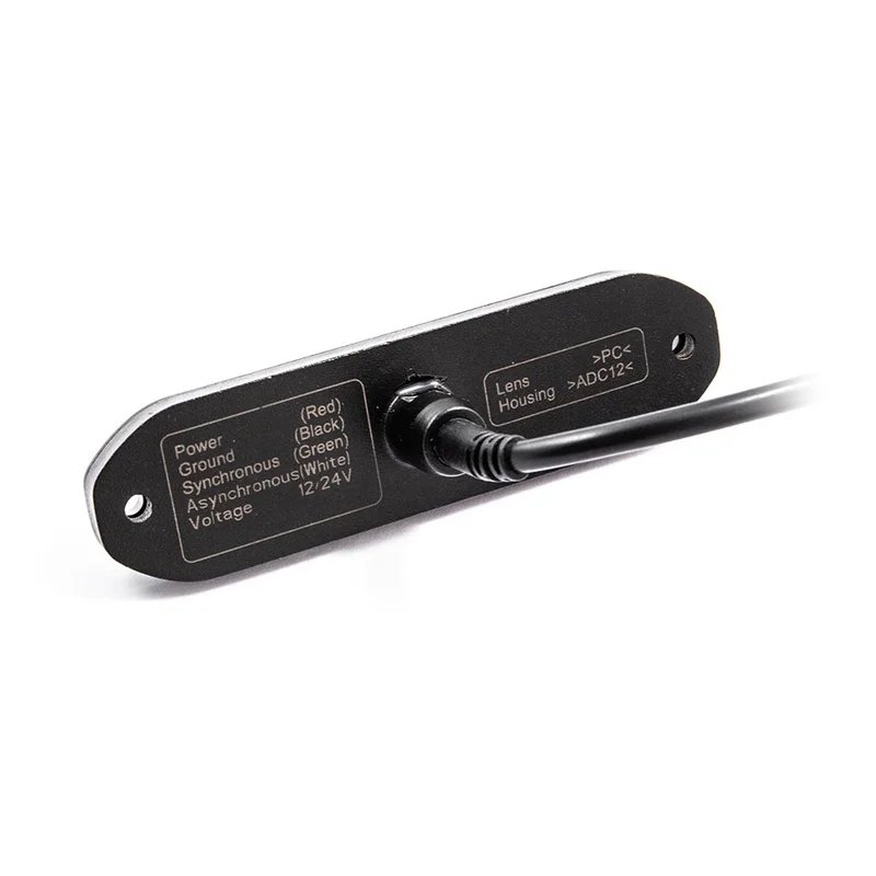 Feu flash LED R65 | 12-24V | orange | 2m. cable
