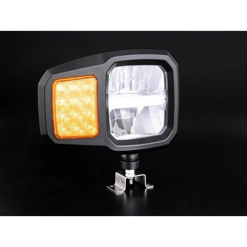 phare LED gauche, 10-30v, connecteur Deutsch 6-PIN, Cabuchon non traité