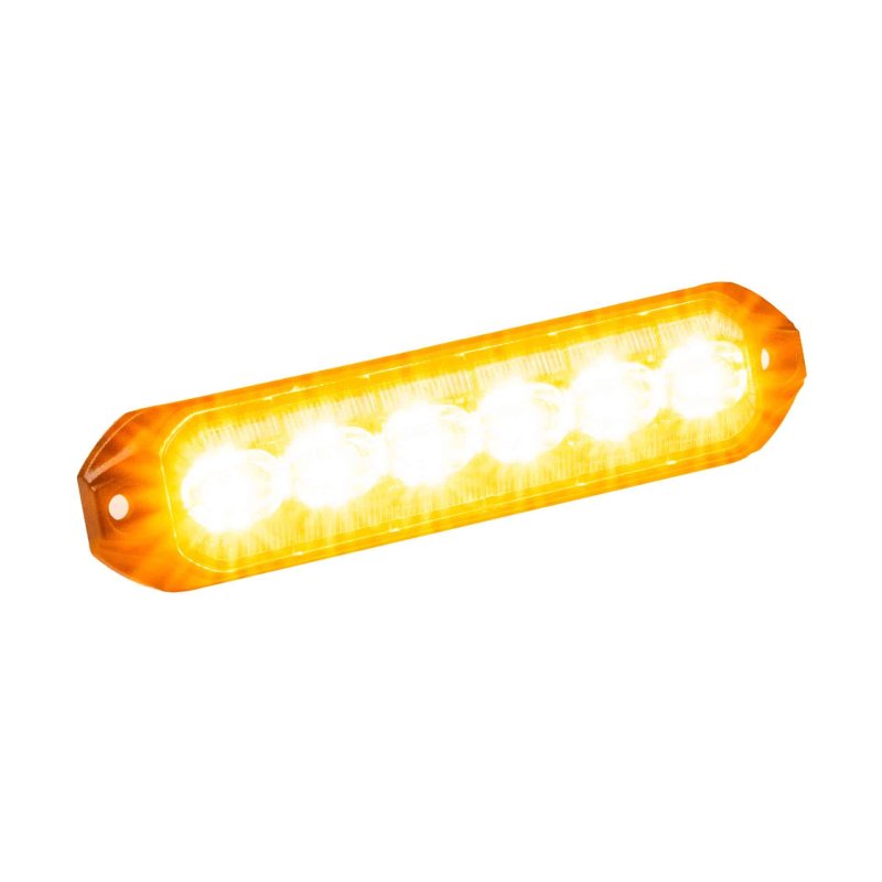LED R65 CL2 feu flash LED 6 orange 24V 200cm cable