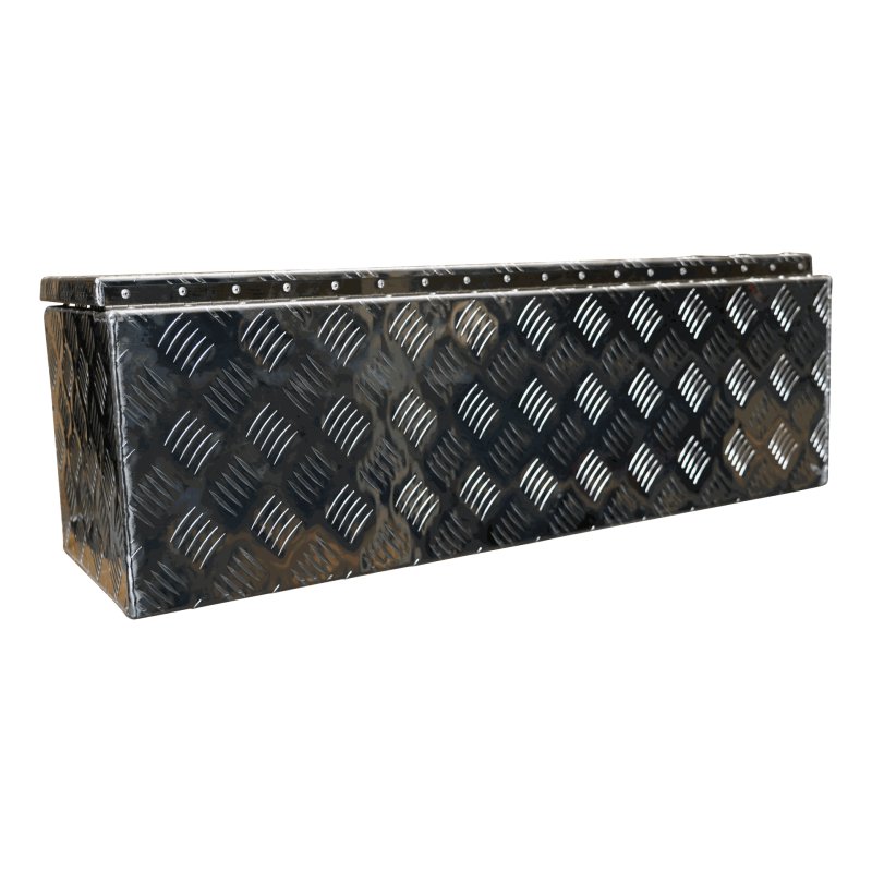 caisse à outils aluminium lxbxh 900x300x300mm serrure de coffre