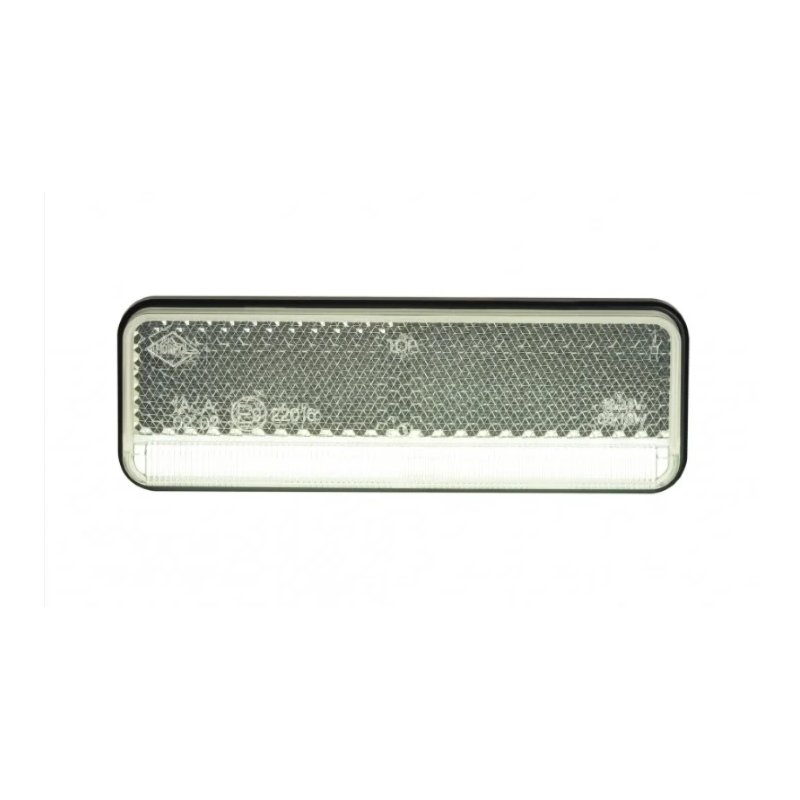 LED feu de balisage blanc fluo extrémité ouverte 12-24V