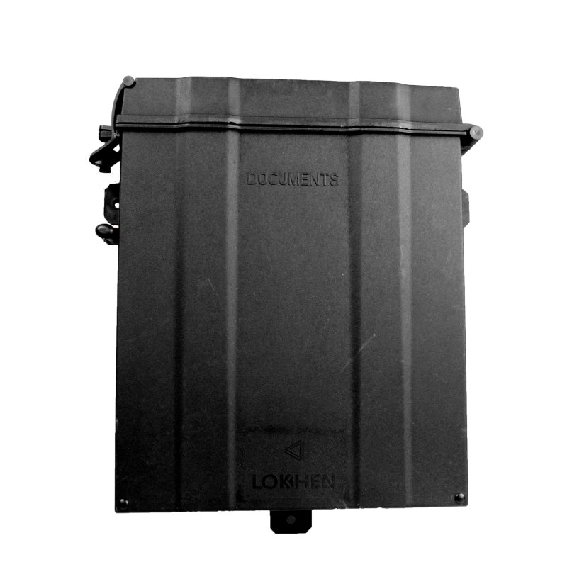boîte à documents noir Briky rectangulaire 330x384x65mm