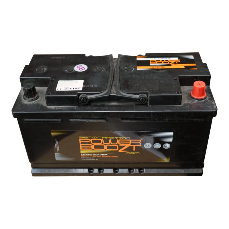 Powerboozt AGM semi-tractie / start-stop accu 95Ah 850A 12V