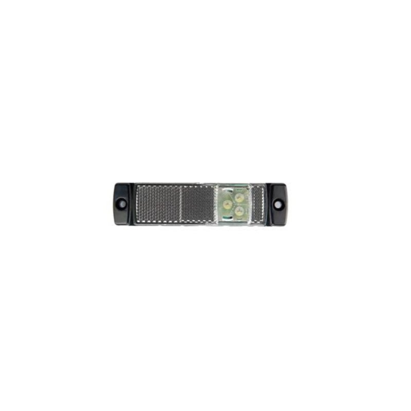 Feu de position à LED blanc | 12-24 V | câble de 50 cm PRS