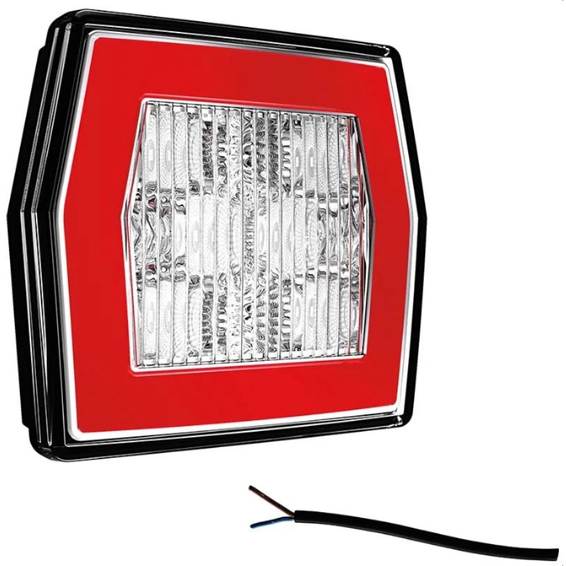LED feu de recul avec feu arrière LED | 12-36v | 100cm. cable