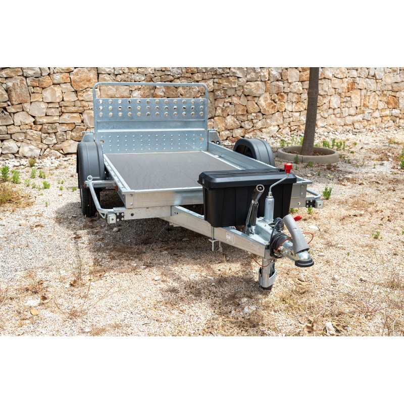 caisse à outils plastique BLACKIT Lite, deksel opent zijdelings 555x250x310mm