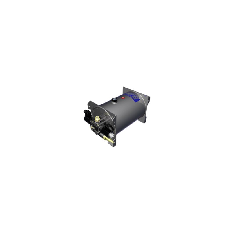 tank met kipventiel DSE-20 - FM40 - CE 20L métal 12V inclusief eindschakelaar