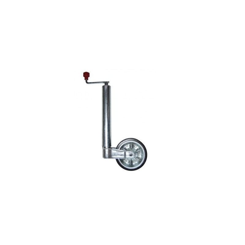 roue jockey Ø60mm 200x50mm jante en acier