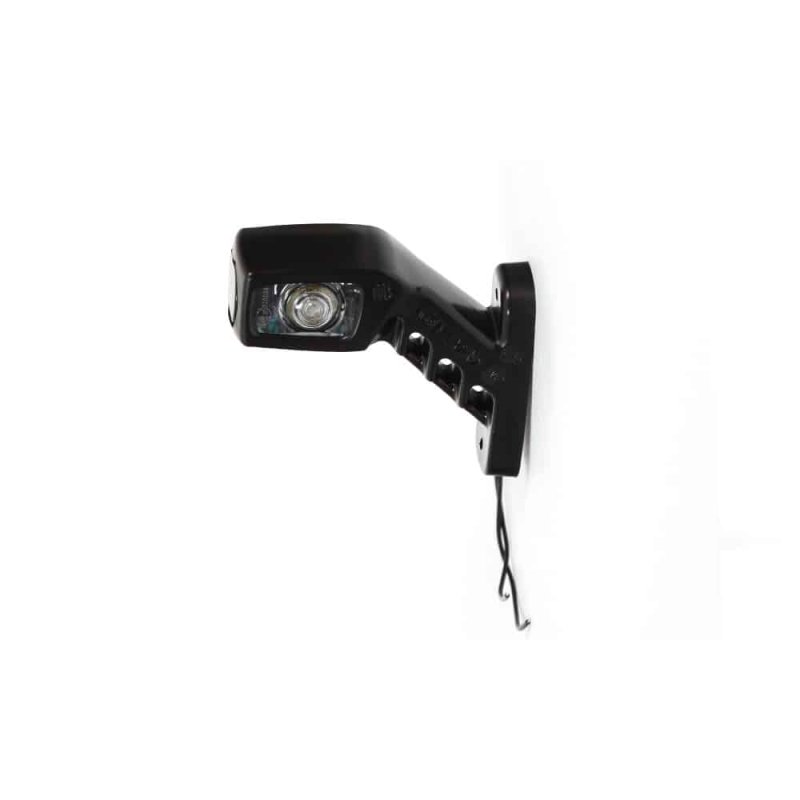 LED breedtelamp links rood-wit-amber 12-24V 21cm kabel