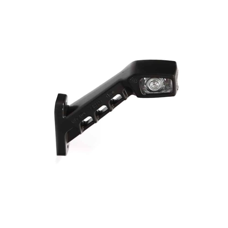 LED breedtelamp rechts rood-wit-amber 12-24V 21cm kabel