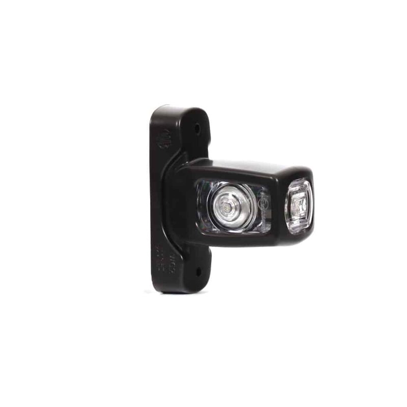 LED breedtelamp rood-wit-amber 12-24V 21cm kabel