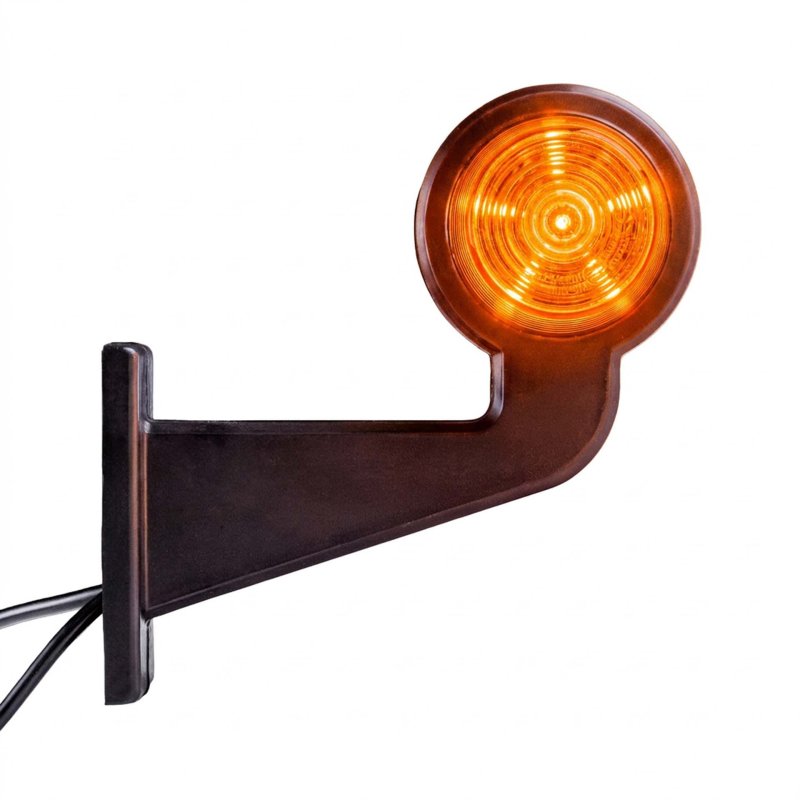 LED breedtelamp set 12-24V | dark |multicolour | 165mm paal