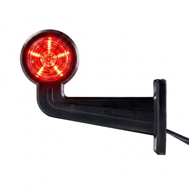 LED breedtelamp set 12-24V | dark |multicolour | 195mm paal